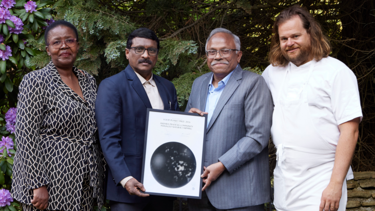 Food Planet Prize Winners 2026 with Jury Co-Chairs_Photo Erik Olsson